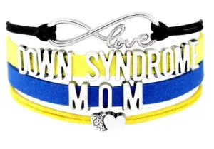 B1094 Down Syndrome Mom Bracelet