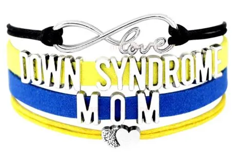 B1094 Down Syndrome Mom Bracelet