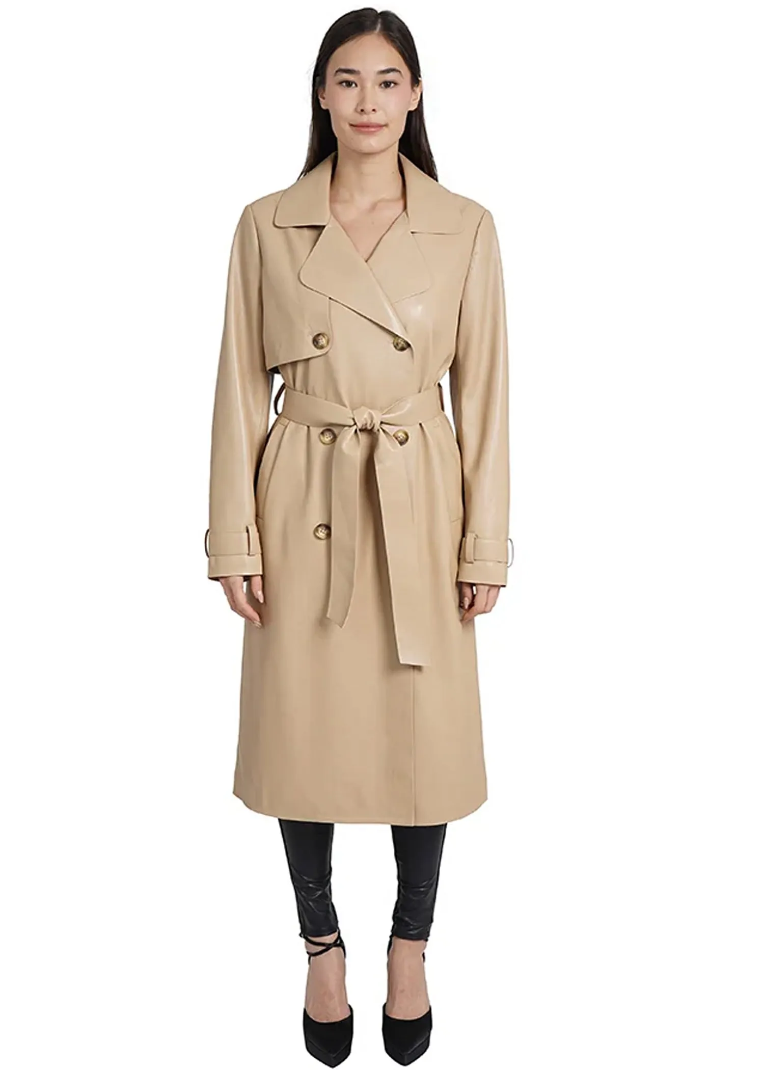 Carter Coat in Beige - Love Token
