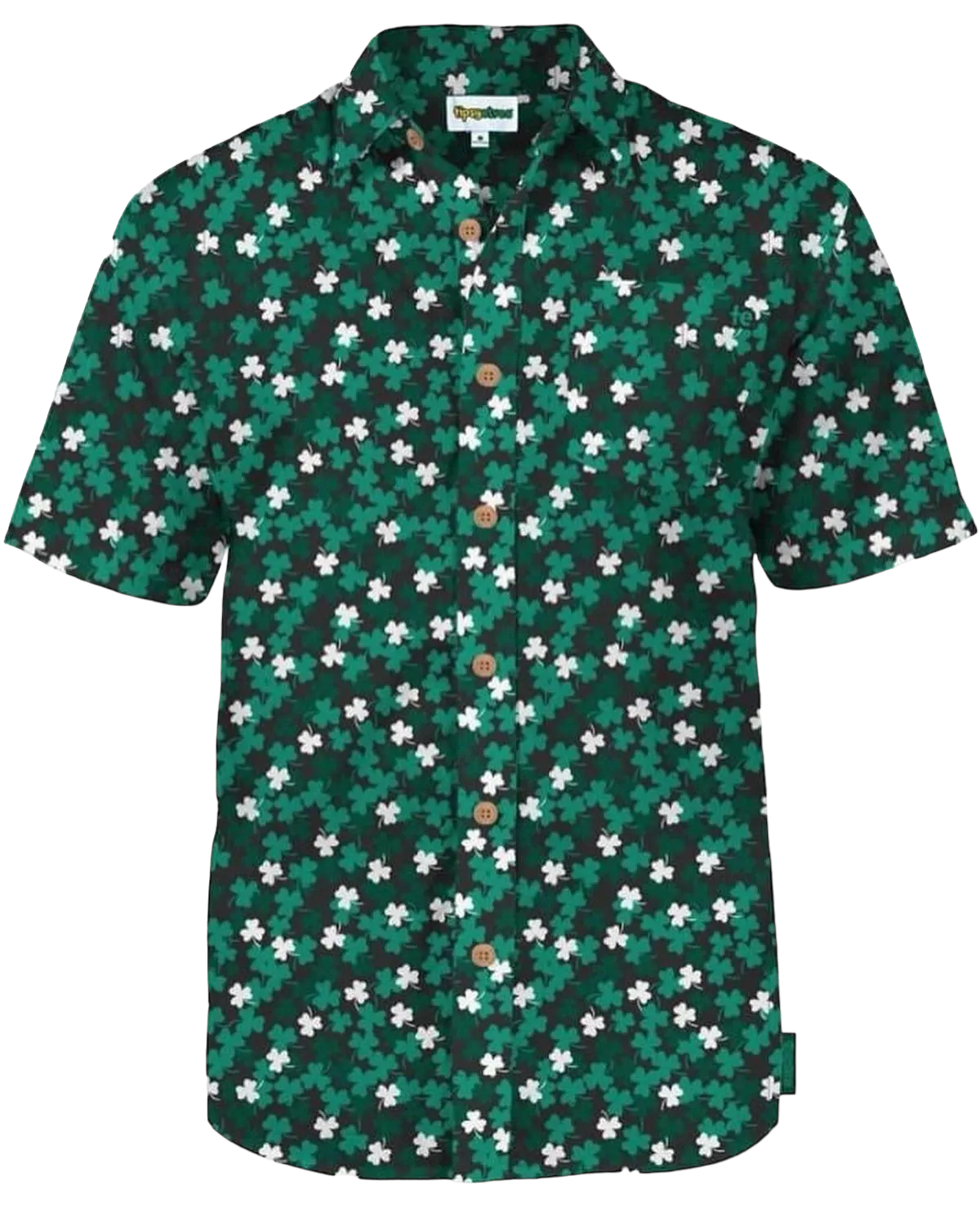 Clover Confetti Button Front Shirt
