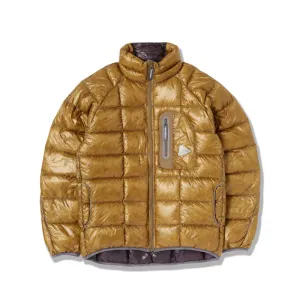 Diamond Stitch Down Jacket Camel