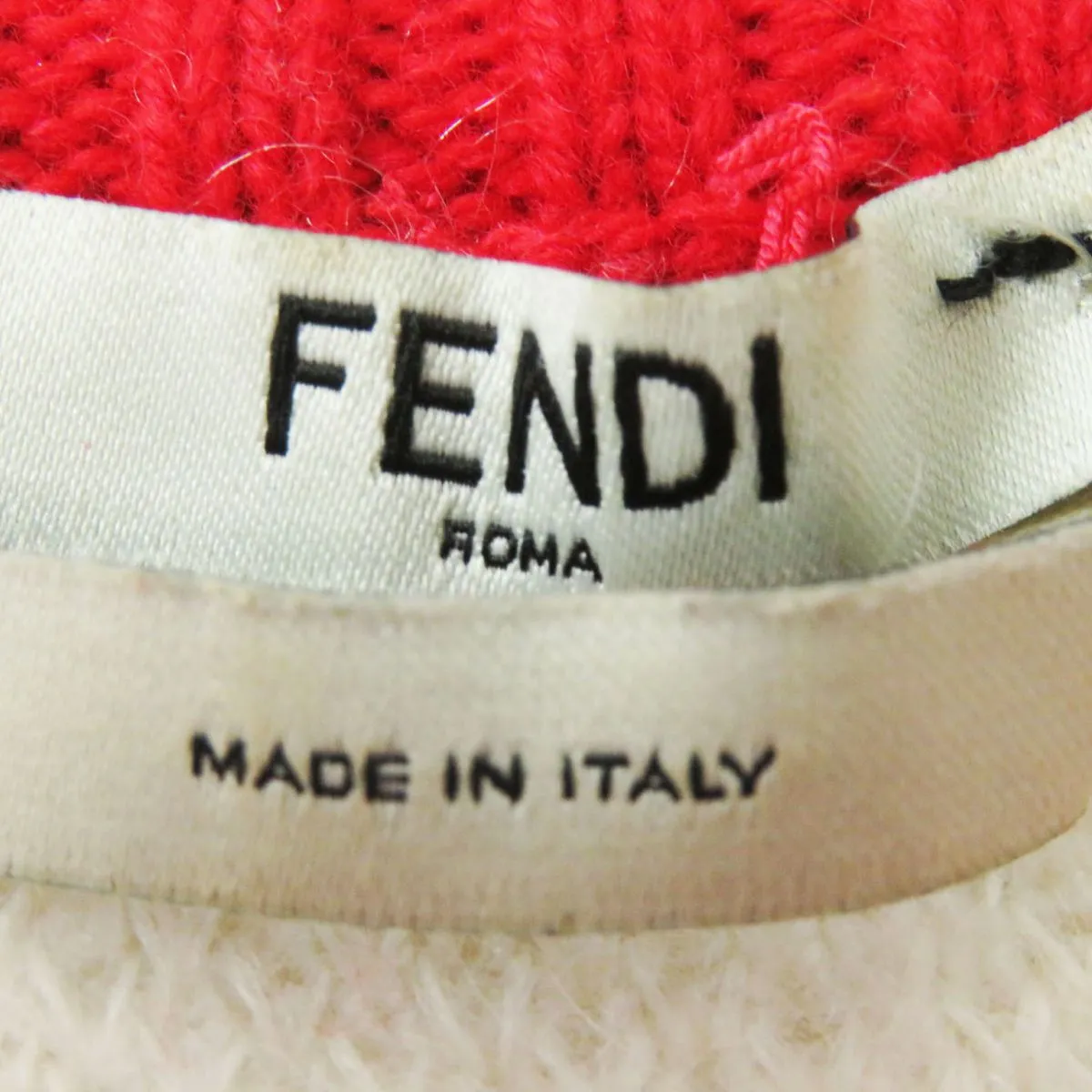 Fendi x Fila Women's Silk Blend Knit Pullover