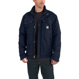 FR FULL SWING QUICK DUCK COAT - 410-Dark Navy | Carhartt 102182