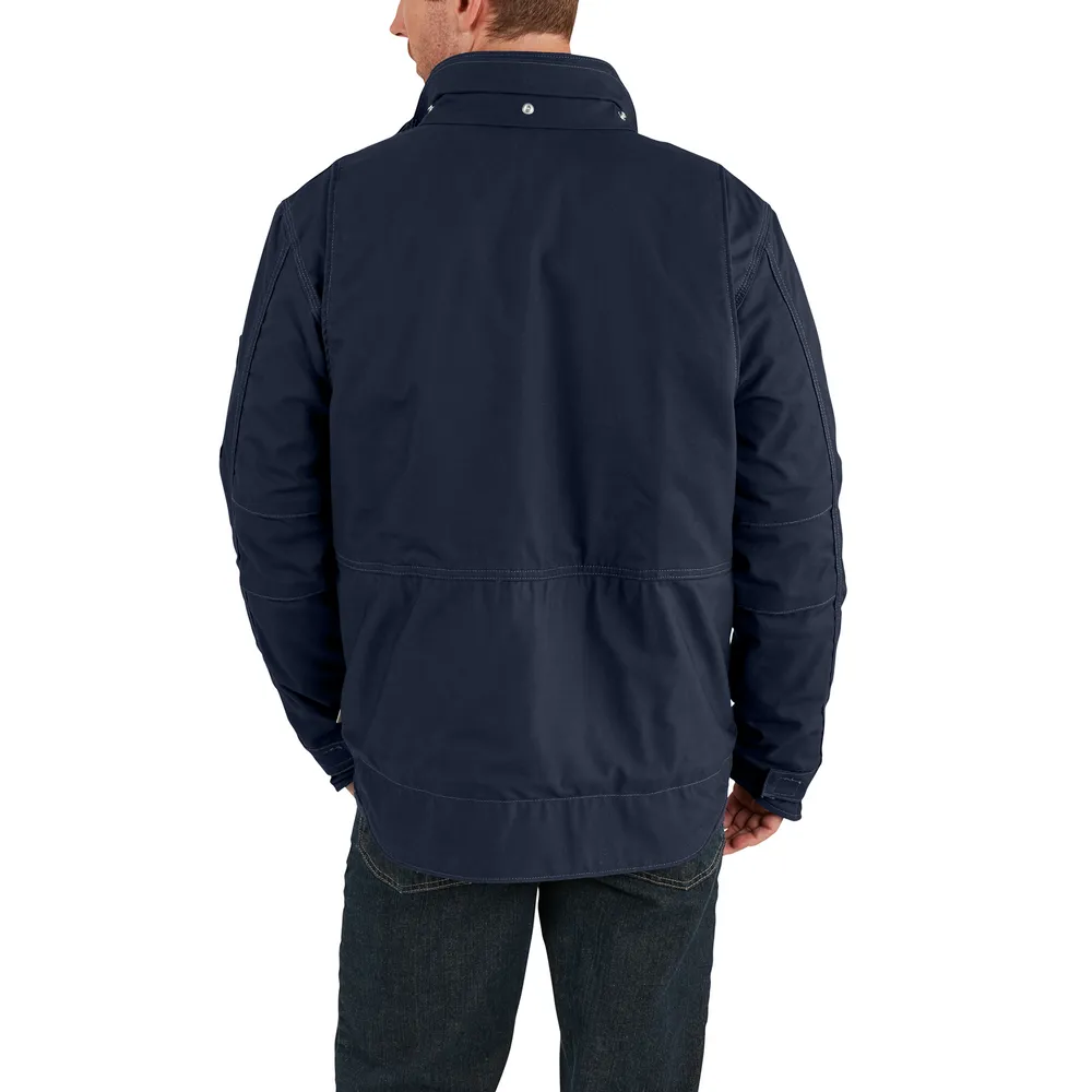 FR FULL SWING QUICK DUCK COAT - 410-Dark Navy | Carhartt 102182