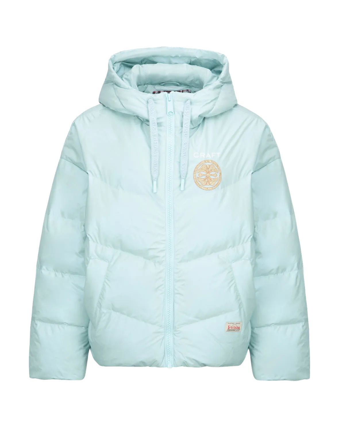 Kamon EmbroideredDown Jacket