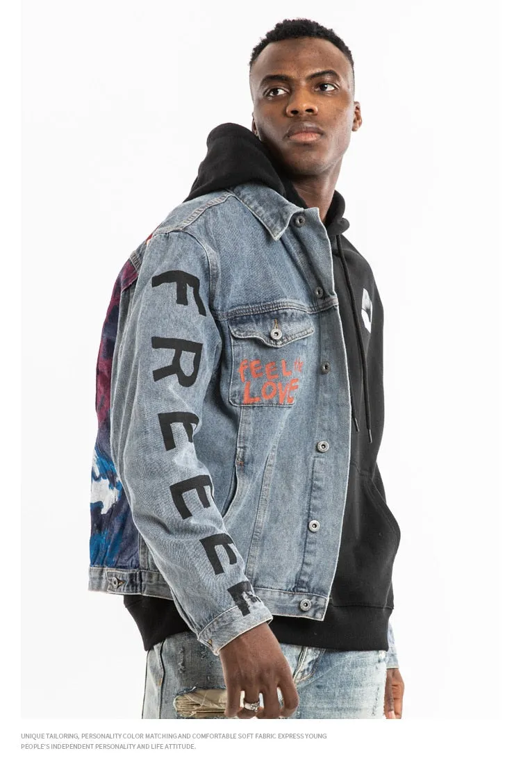 Kanye Kids See Ghosts Cowboy Denim Jacket