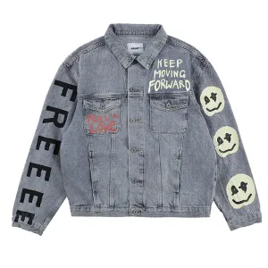 Kanye Kids See Ghosts Cowboy Denim Jacket