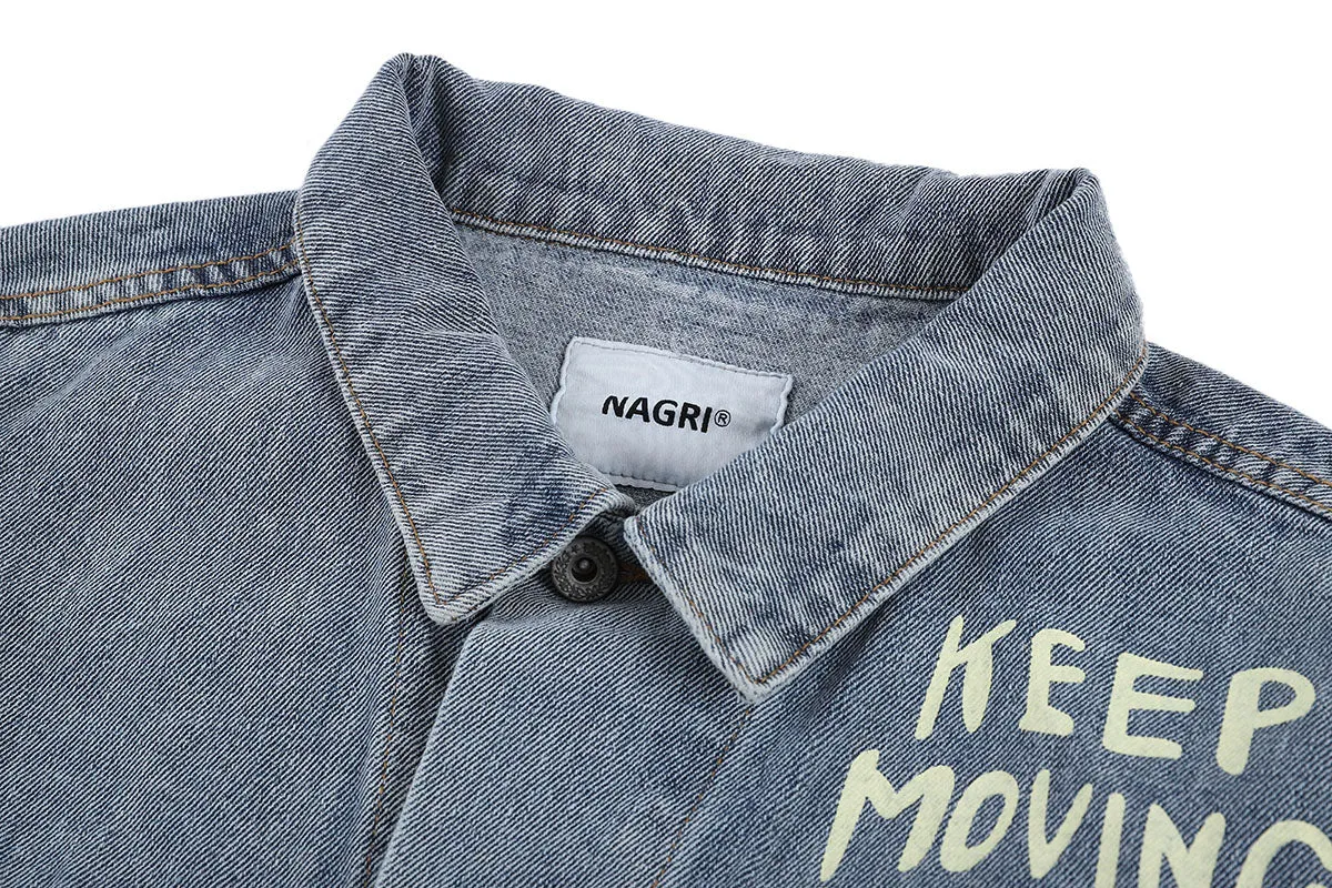 Kanye Kids See Ghosts Cowboy Denim Jacket