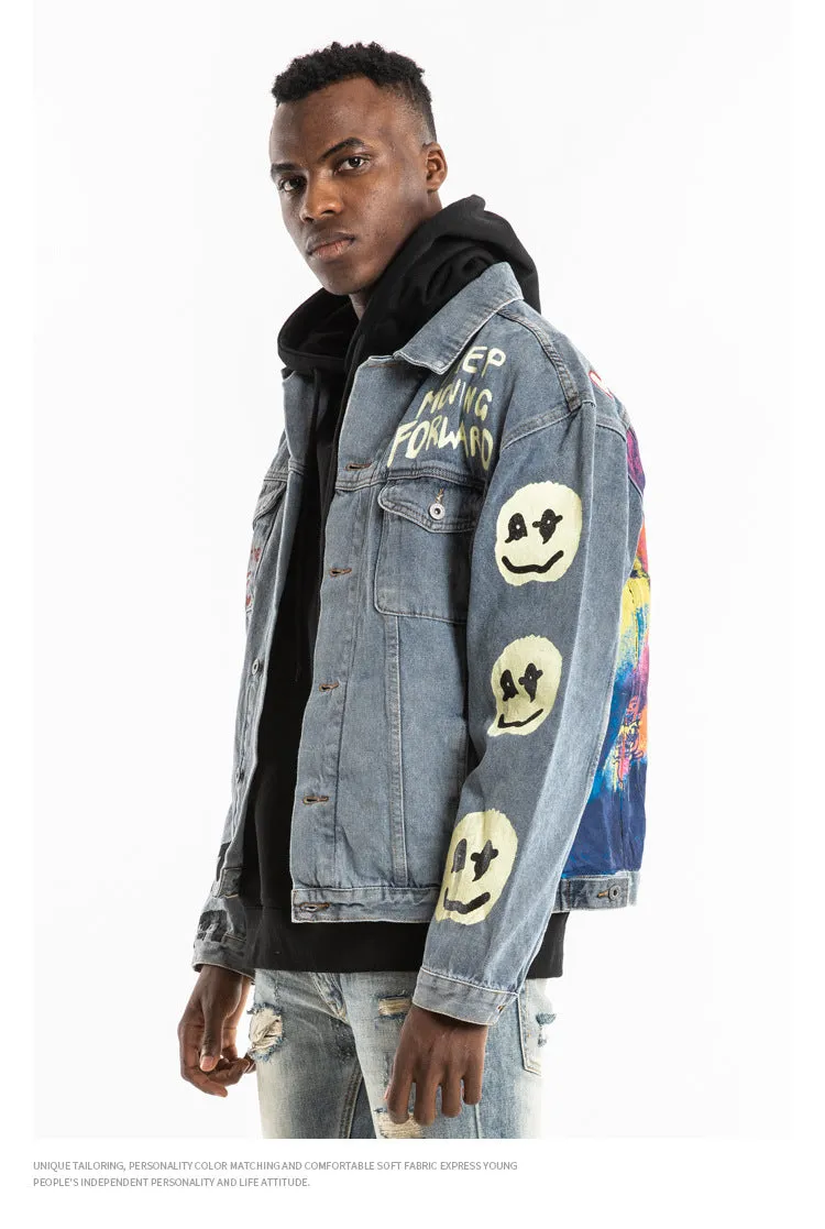 Kanye Kids See Ghosts Cowboy Denim Jacket