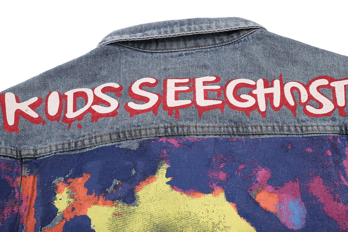 Kanye Kids See Ghosts Cowboy Denim Jacket
