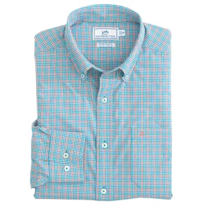 MINICHECK BRRR INTERCOASTAL SPORT SHIRT