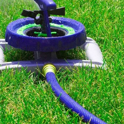 Open Box - Ray Padula InfiniFlo 100ft Silver Medium Duty Garden Hose