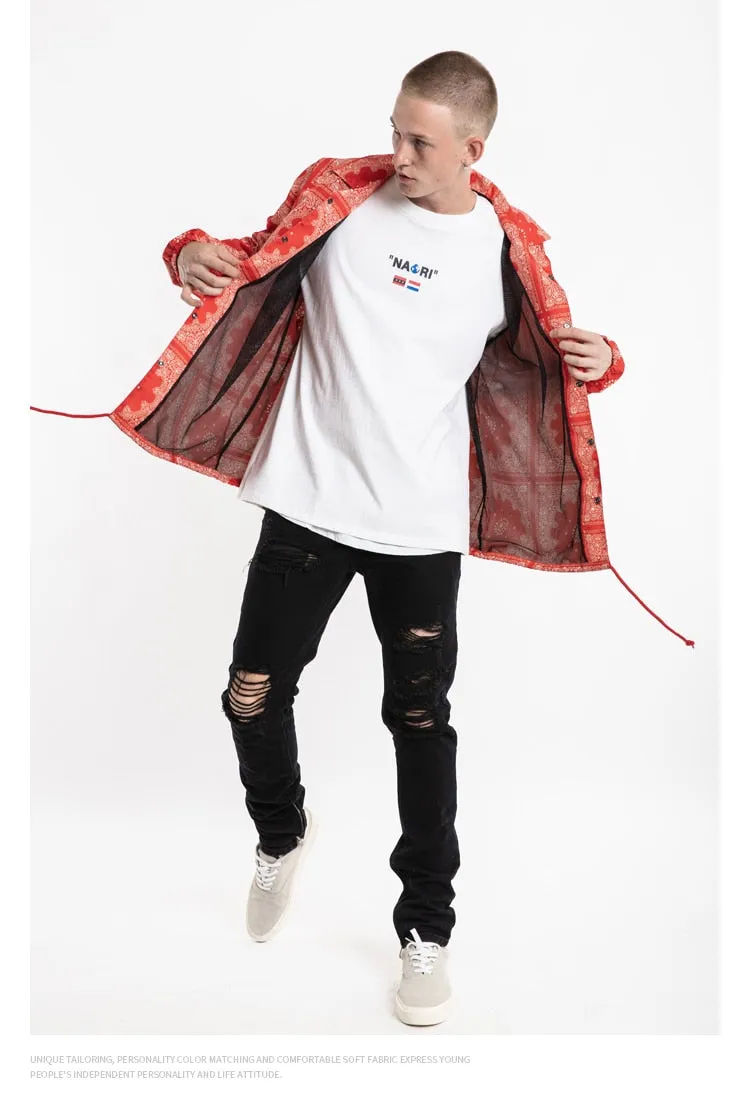 Oversize Flower LA Jacket