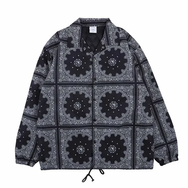 Oversize Flower LA Jacket