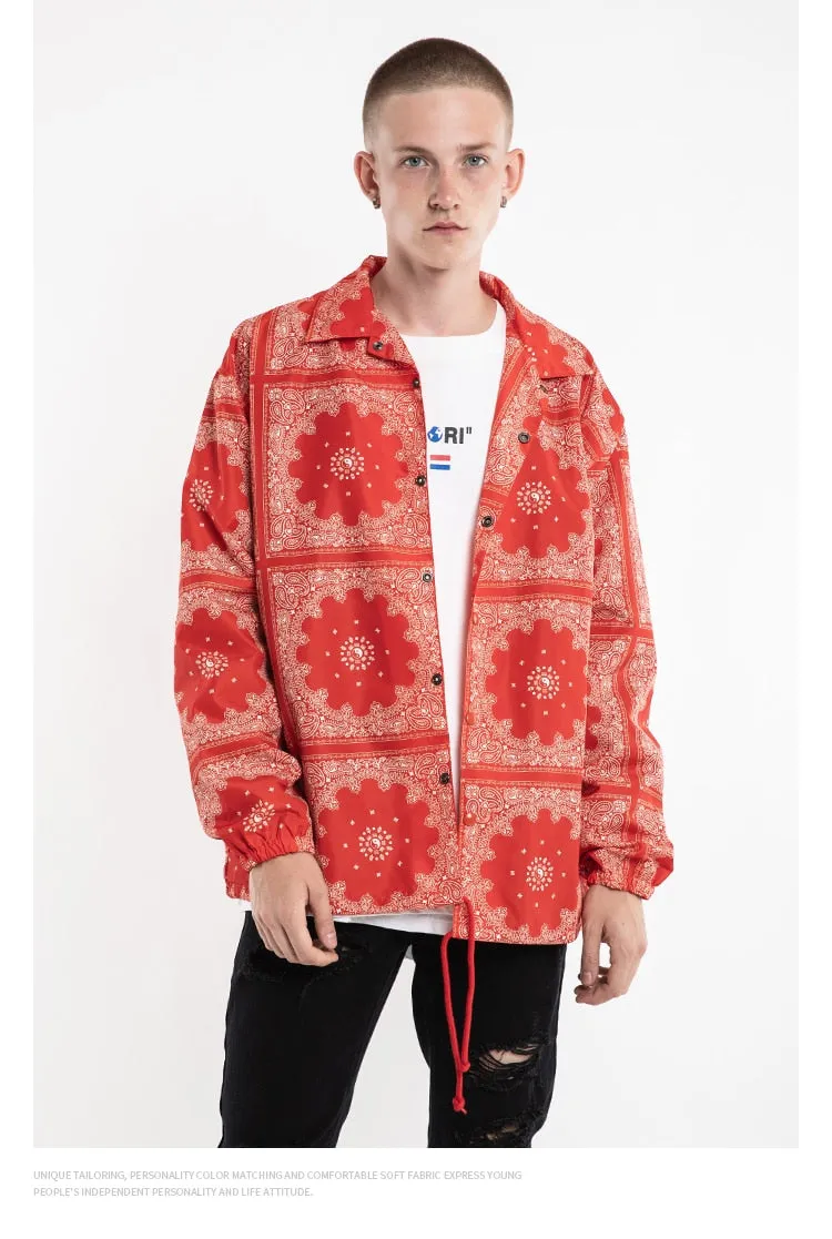 Oversize Flower LA Jacket