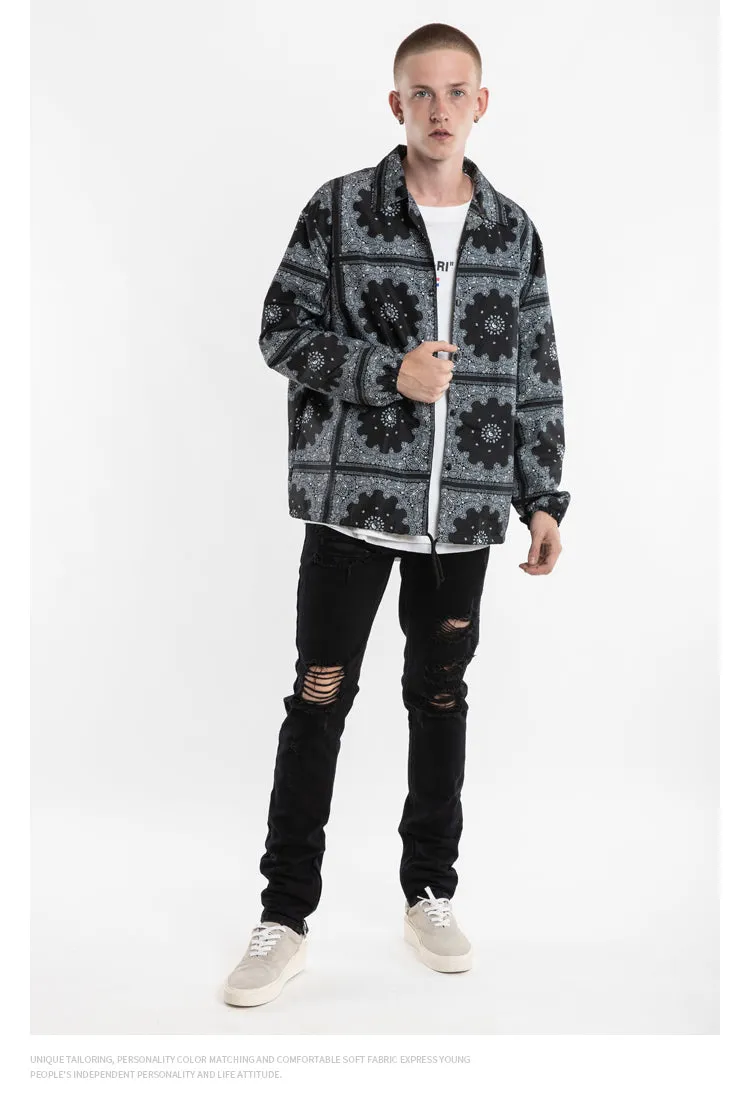 Oversize Flower LA Jacket