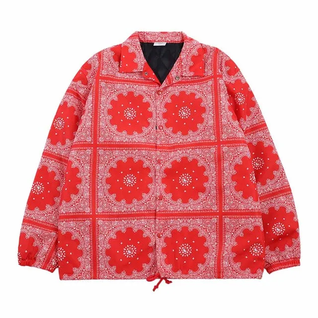 Oversize Flower LA Jacket
