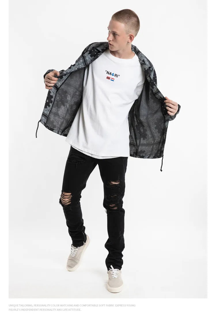 Oversize Flower LA Jacket