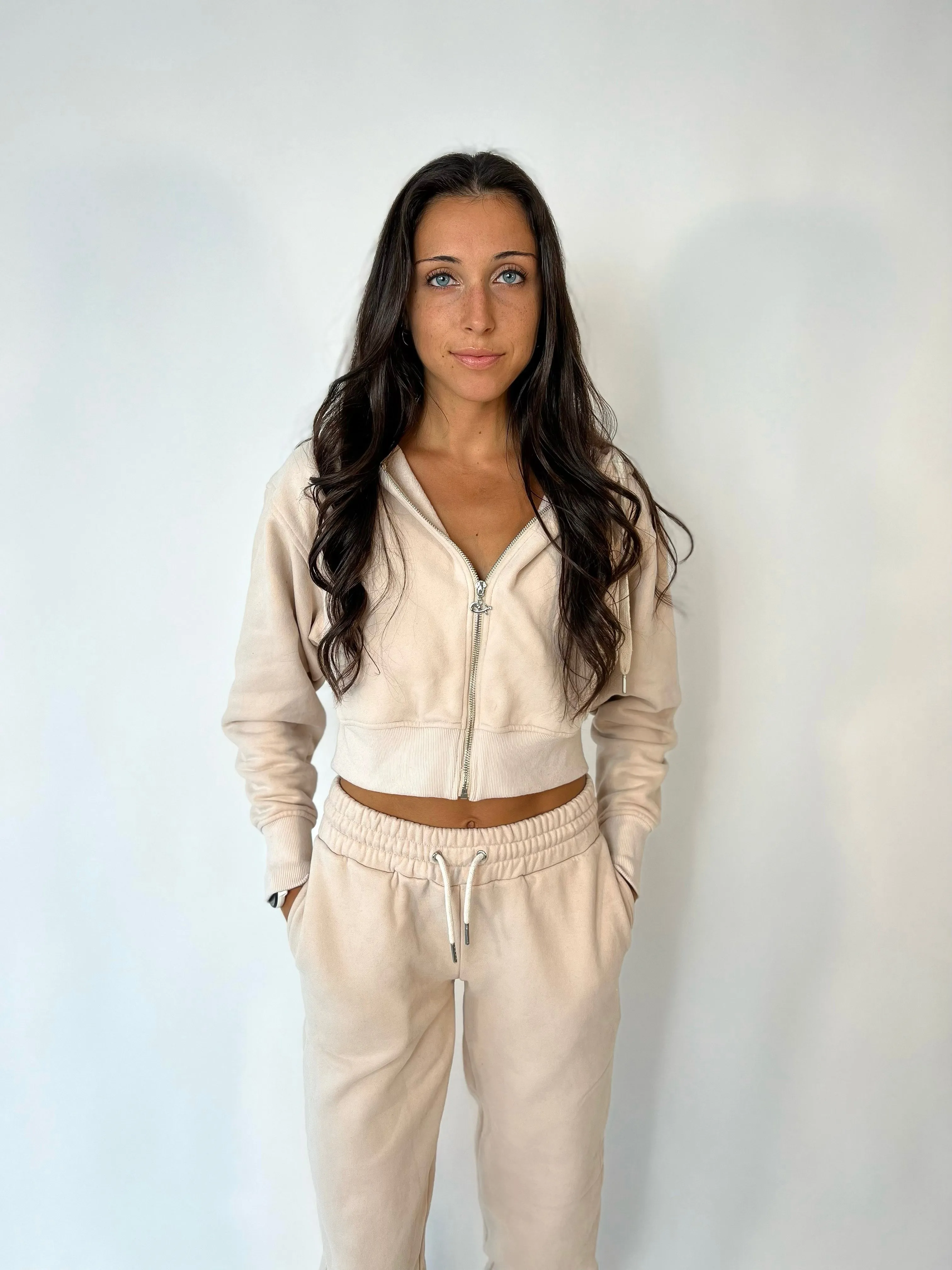 Revive Zip-Up Hoodie- Sun Kissed Sand