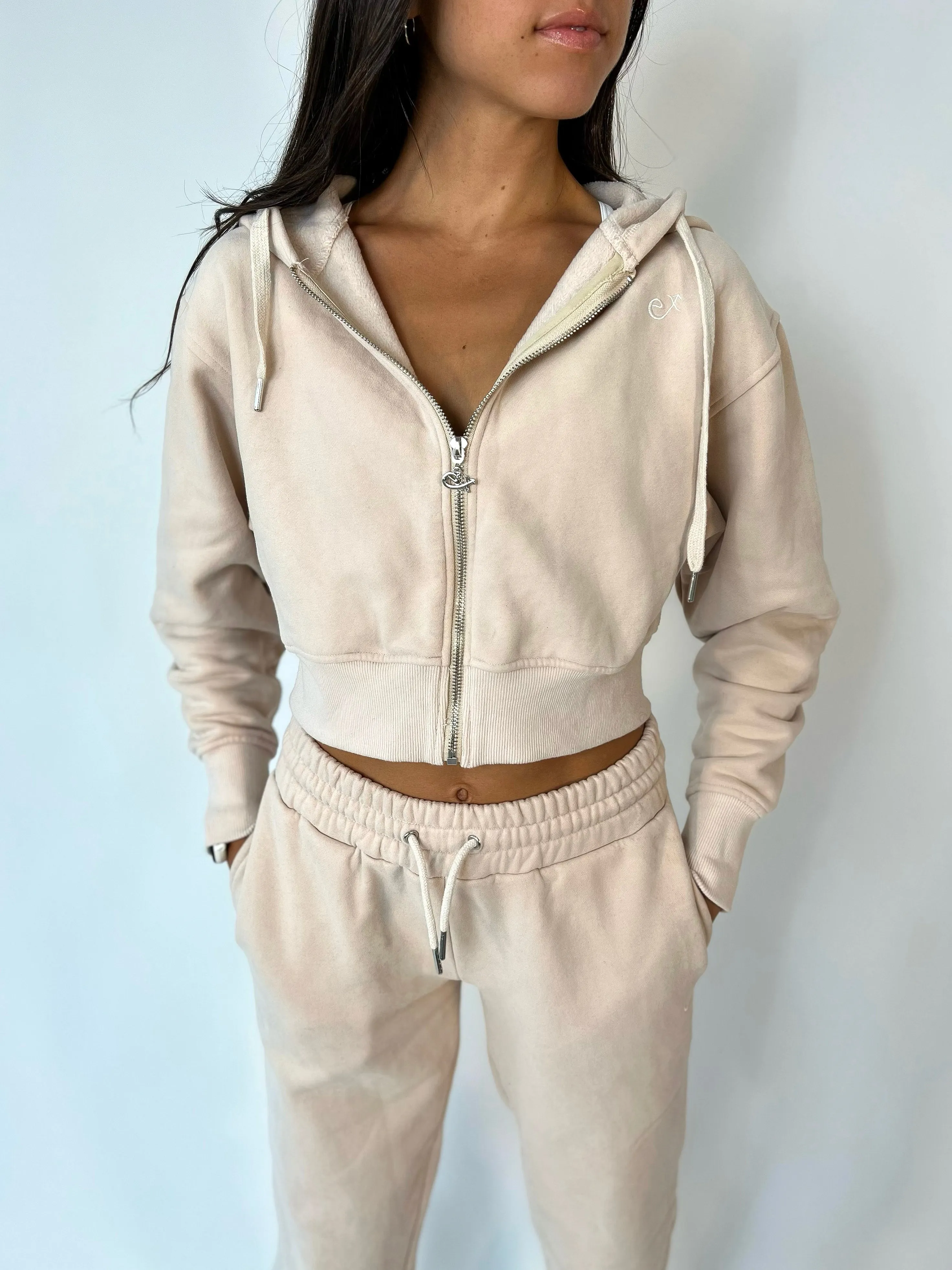 Revive Zip-Up Hoodie- Sun Kissed Sand