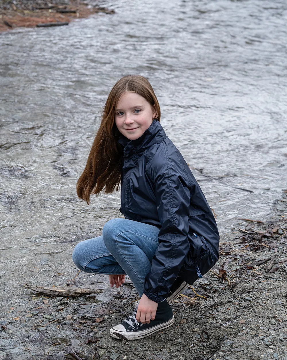 STOWaway Kids Jacket in Navy
