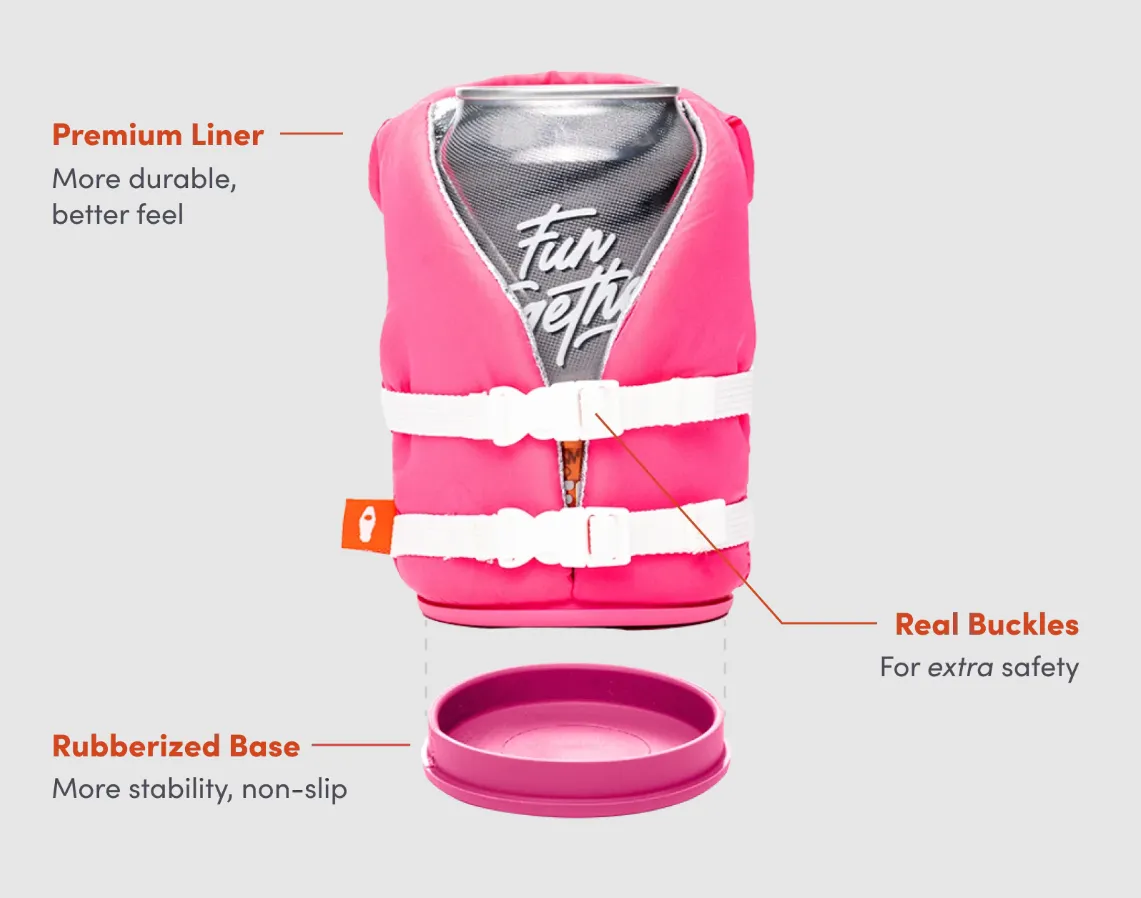 The Buoy Cooler - Apricot
