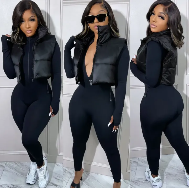 Winter Warm Sleeveless Vest Down Jacket