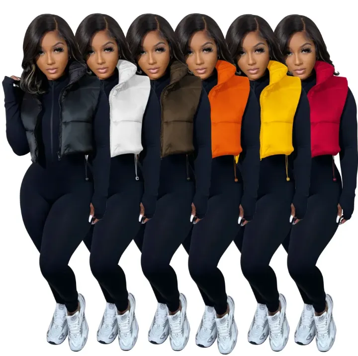 Winter Warm Sleeveless Vest Down Jacket